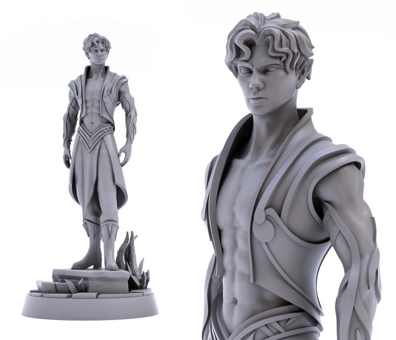 The Baron | Young Elf / Air Genasi Male Noble