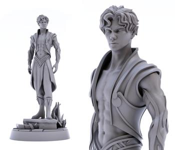 The Baron | Young Elf / Air Genasi Male Noble