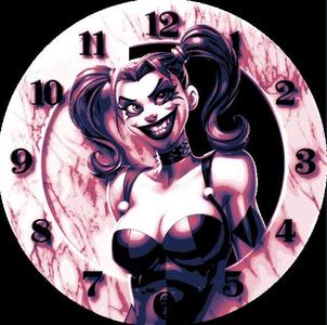 Fanart Clockface - Innocence hiding the truth of Harley Quinn - Animated