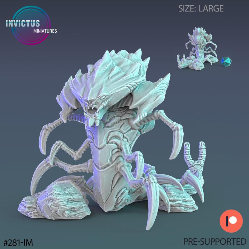Atomic Centipede Crawling / Space Crawler / Insectoid Beast / Cosmic Predator Insect / Alien War Creature / Cyberpunk Machine / Invasion Army / Battle Robot / Trooper Attack / Sci-Fi Encounter