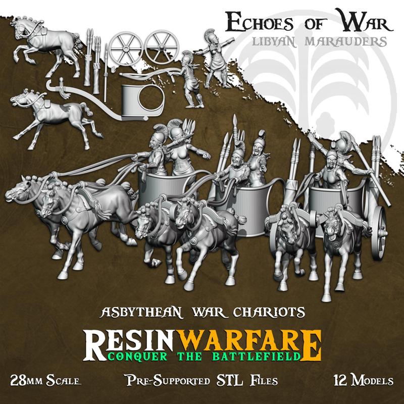 Asbythean War Chariots - Echoes of War: Punic Wars