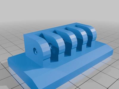Packout organizer latch connector