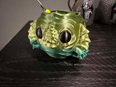 Swamp Creature Yarn Bowl
