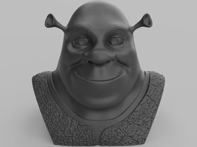 Shrek sculpture