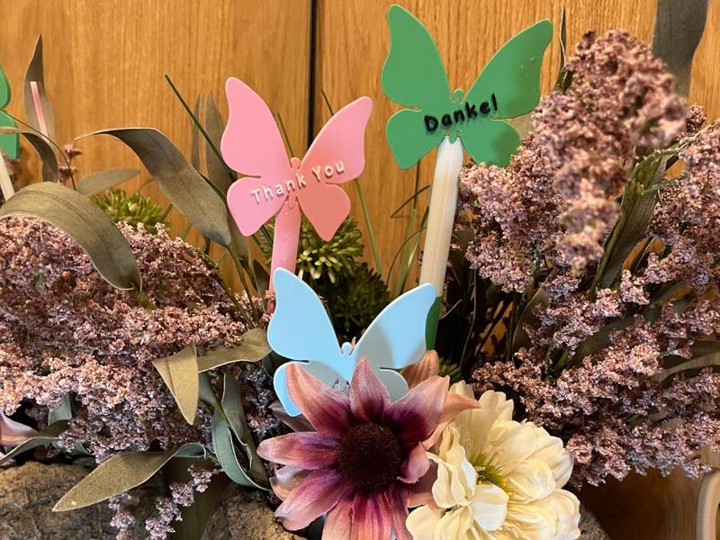 Butterfly Picks for Flowers Cakes Gifts