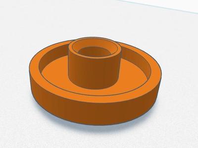 Wheel + Bracket for Miele Dishwasher