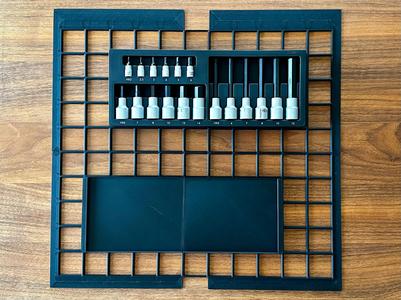 Gridfinity insert for Proxxon 23100 – 3x8 modular