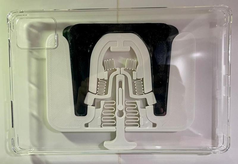 Self-Locking Tablet Wall Mount