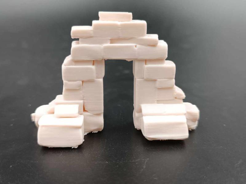DnD Miniature Ruined Dungeon Entrance-D&D Dungeons