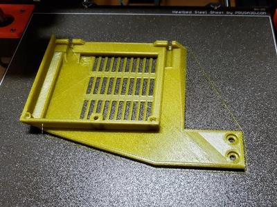 Buffed n Braced Einsy Door remixed for M5 T-nuts and screws, and MMU2S
