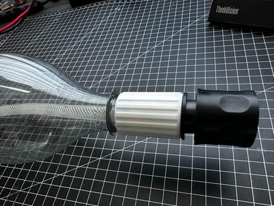 Worx Hydroshot Battery Washer: 12mm hose to Bottle