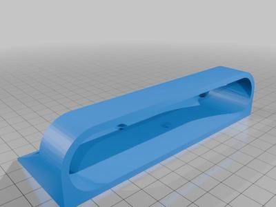 Linak DPF1C Sit/Stand Desk Controller Mount (with screwholes for IKEA IDÅSEN desk)