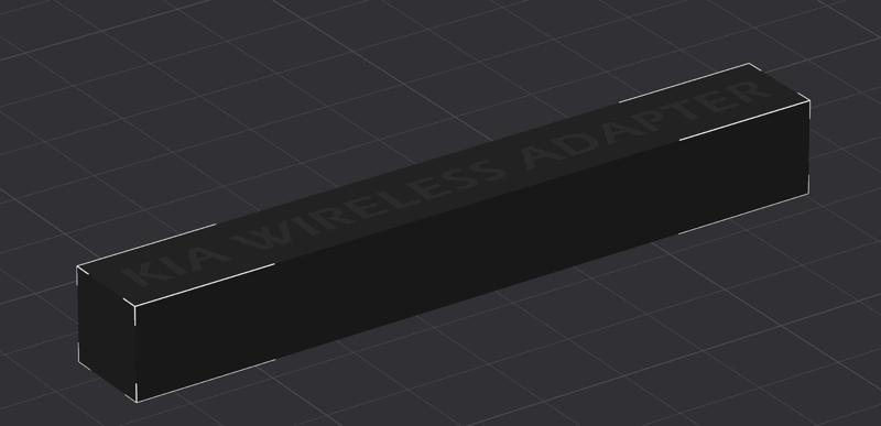 Kia wireless charger adapter for iPhone
