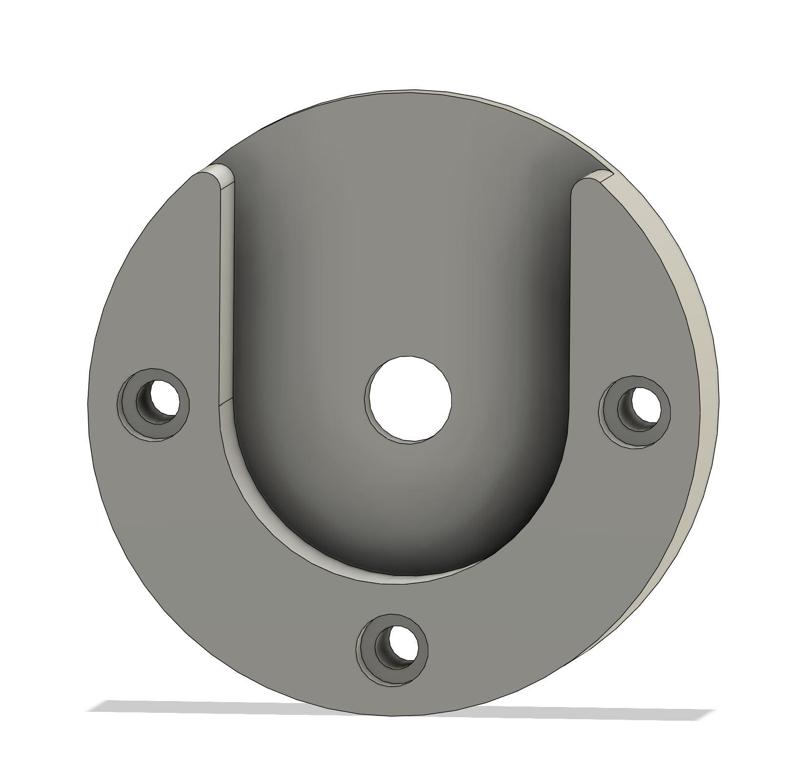 Closet Rod Holder