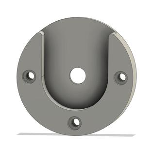 Closet Rod Holder