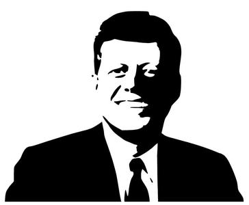 JFK Stencil
