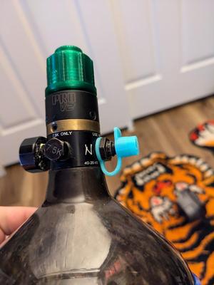Fill Nipple Cover for Paintball or Airsoft HPA Tank or Grease Zerk Fitting