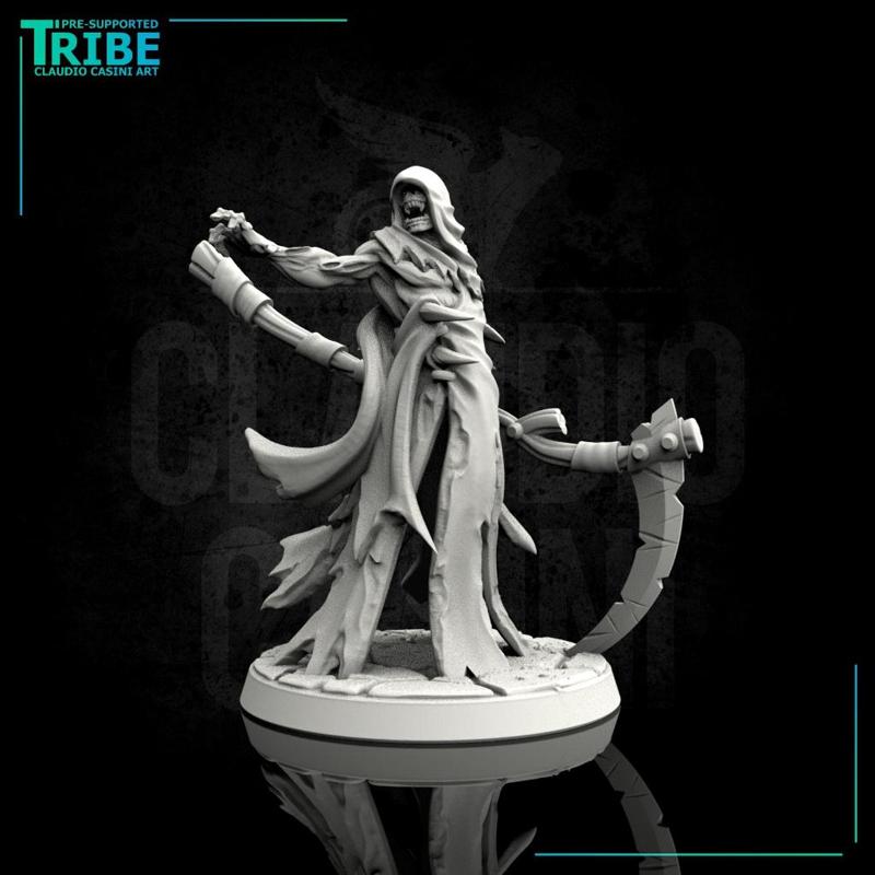 (0107) Spectre, ghost with scythe