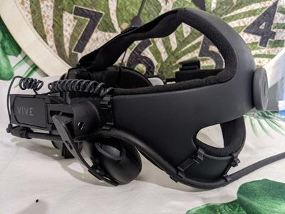 FrankenQuest 2/3 DAS Cable Clip - HTC Vive Deluxe Audio Strap