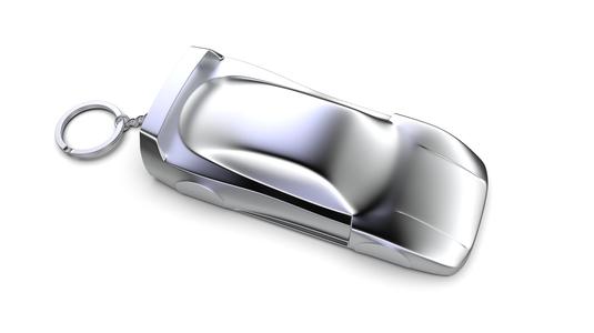 Ferrari F40 Speedform Automotive Sculpture Keychain 3D print file