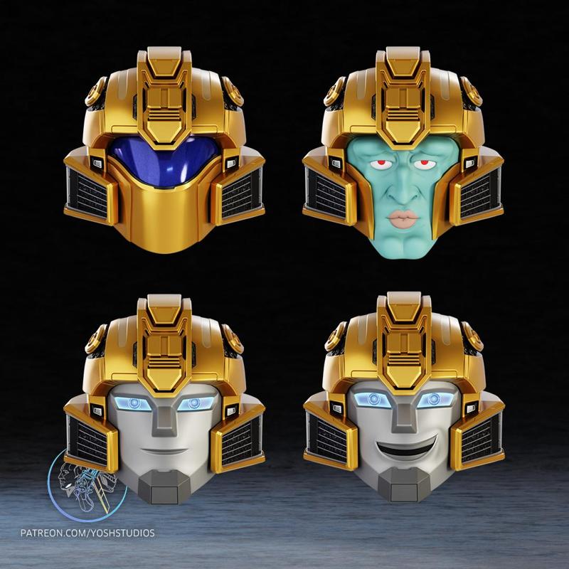BumbleBee One Helmet 3D Printer STL File