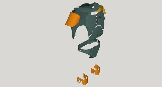 Boba Fett armor pieces