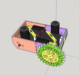 3d model of a AGM lead acid 12v 7Ah battery