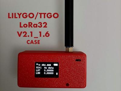 A case for the LILYGO/TTGO LoRa32 V2.1_1.6 Board