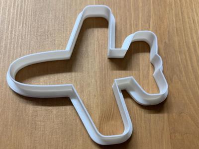 Plane Cookie Cutter 