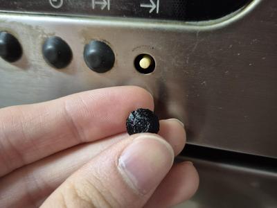 Button for Rex Zanussi oven