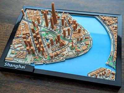 Shanghai China 3D Miniature v2