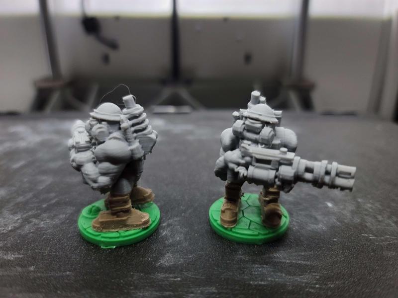 FHW Zorblin Space Orc Medium Armour with Minigun Repeater
