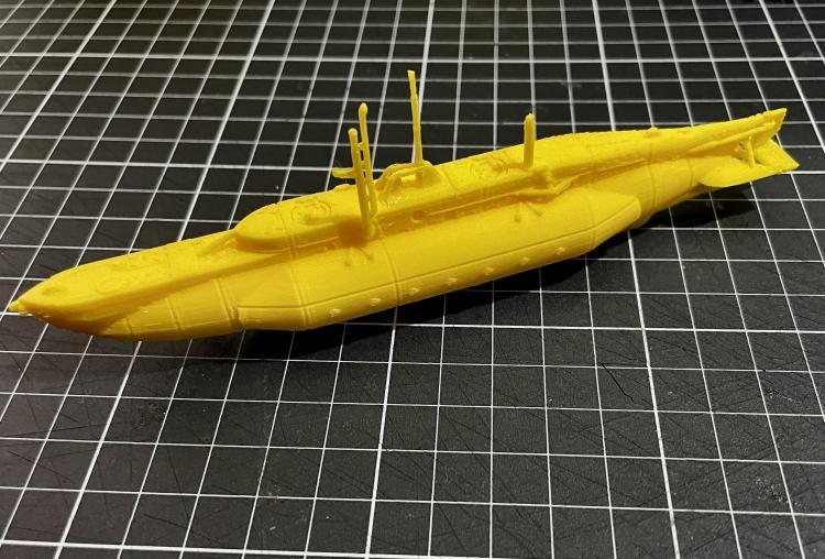 1-100 X-Craft mini submarine