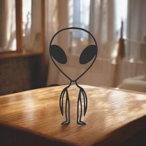 Alien Line Art - Desktop Line Art