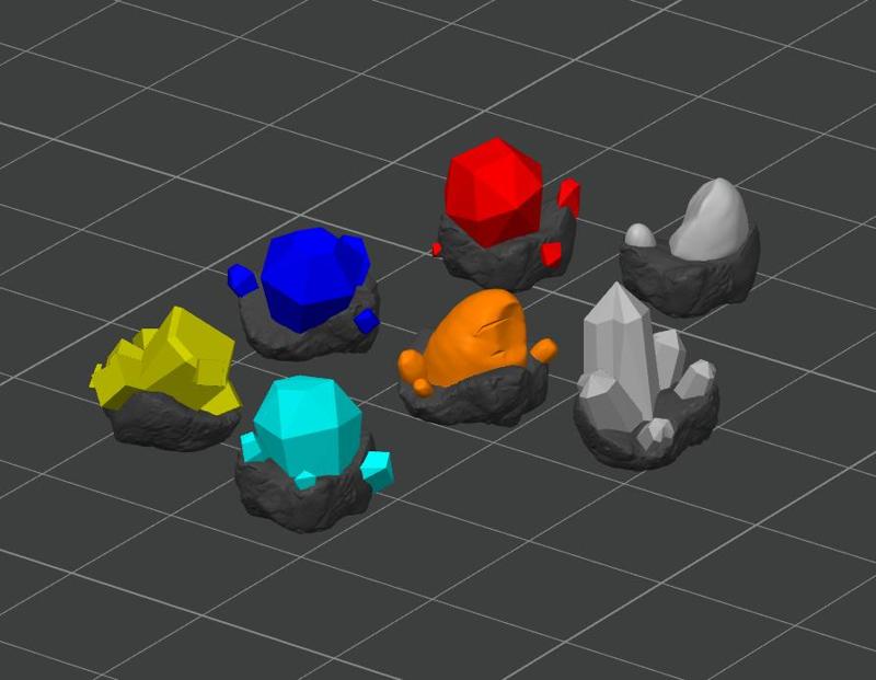 Botw/Totk Gemstone Ore more realistic