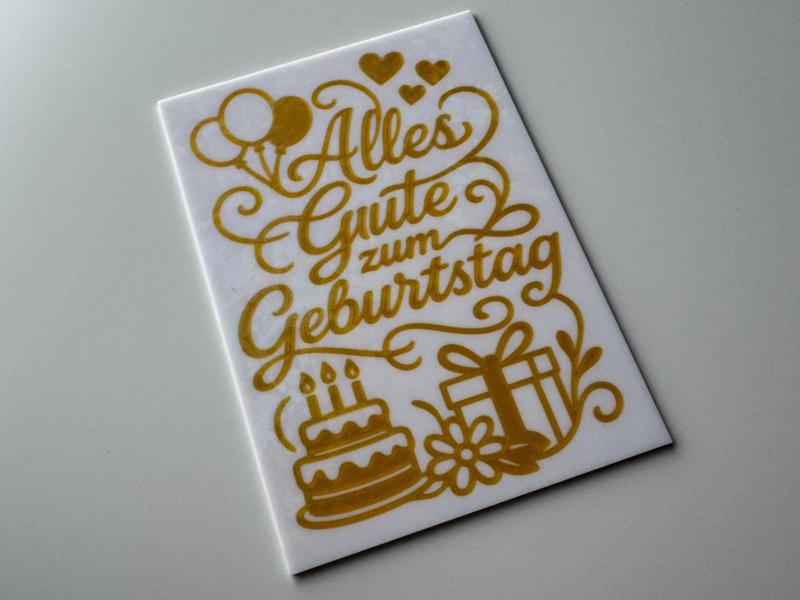 Happy Birthday - Birthday Card