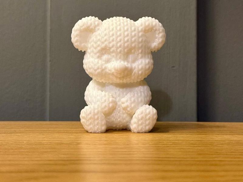 Cute Knitted Bear 