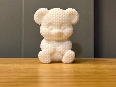 Cute Knitted Bear 