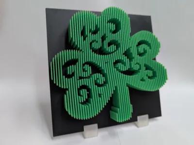Shamrock Layered Sculpture
