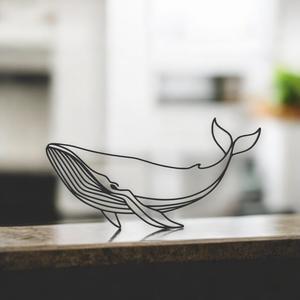 Whale Line Art - Desktop Line Art