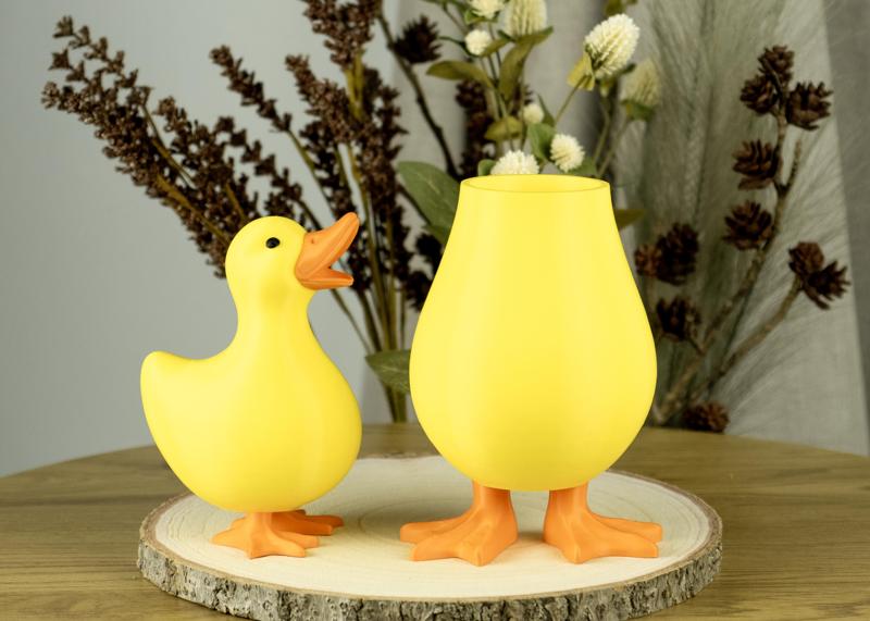 Duck Buddy & Duck Feet Vase – The Perfect Duo!