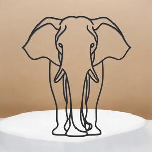 Elephant Line Art - Desktop Line Art