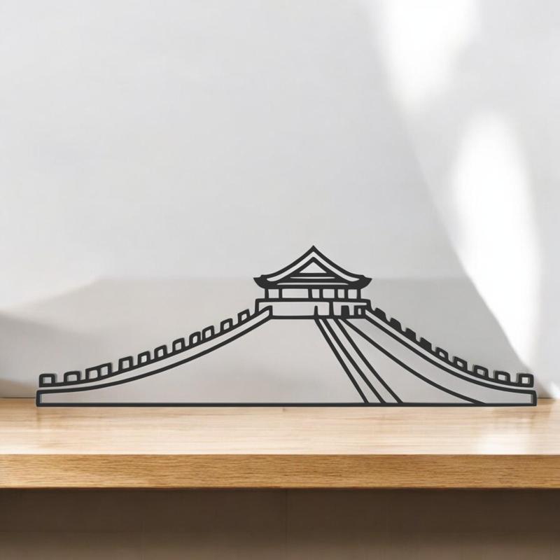 Great Wall Of China Line Art - Desktop Line Art