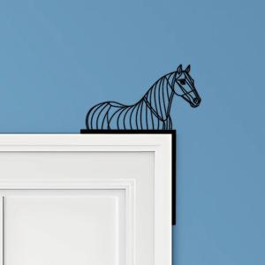 Horse Door Corner Decor