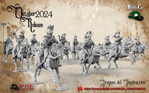 1812 french dragoons de l'imperatrice