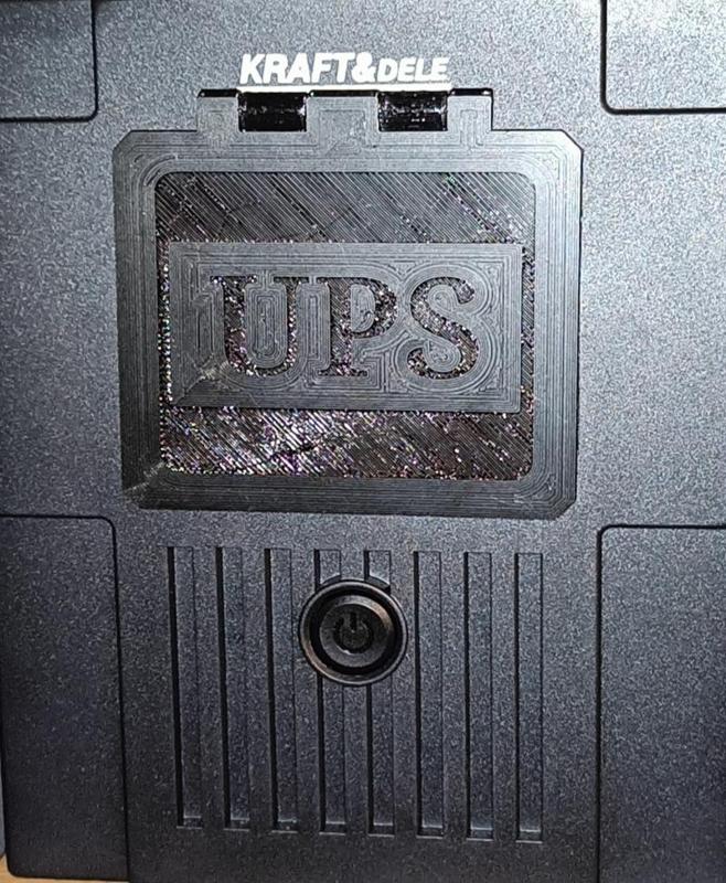 UPS SCREEN COVER, PRINT IN PLACE