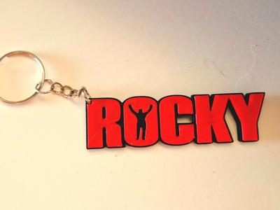 Rocky Keychain