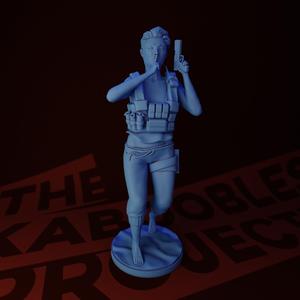 A Human Gunslinger  Agent Sax 