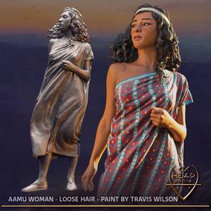 Aamu Woman - Loose Hair