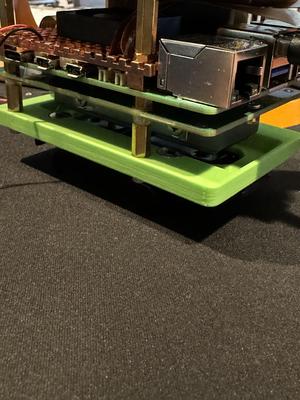 Pi SSR Din Clip Adapter Plate